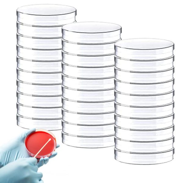 Placas Petri SIN medio de cultivo | 20 unid. | 100% Esterilizadas